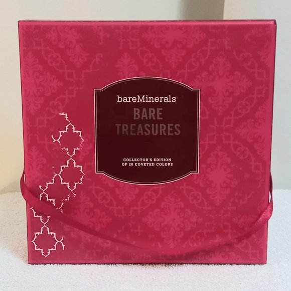 NIB rare bareMinerals Bare Treasures-Collector's Edition-20 Coveted Colors - Picture 2 of 11
